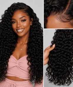 Wealthy Hair Island Curl Virgin Remy Sew In Hair Weave Hair Extensions