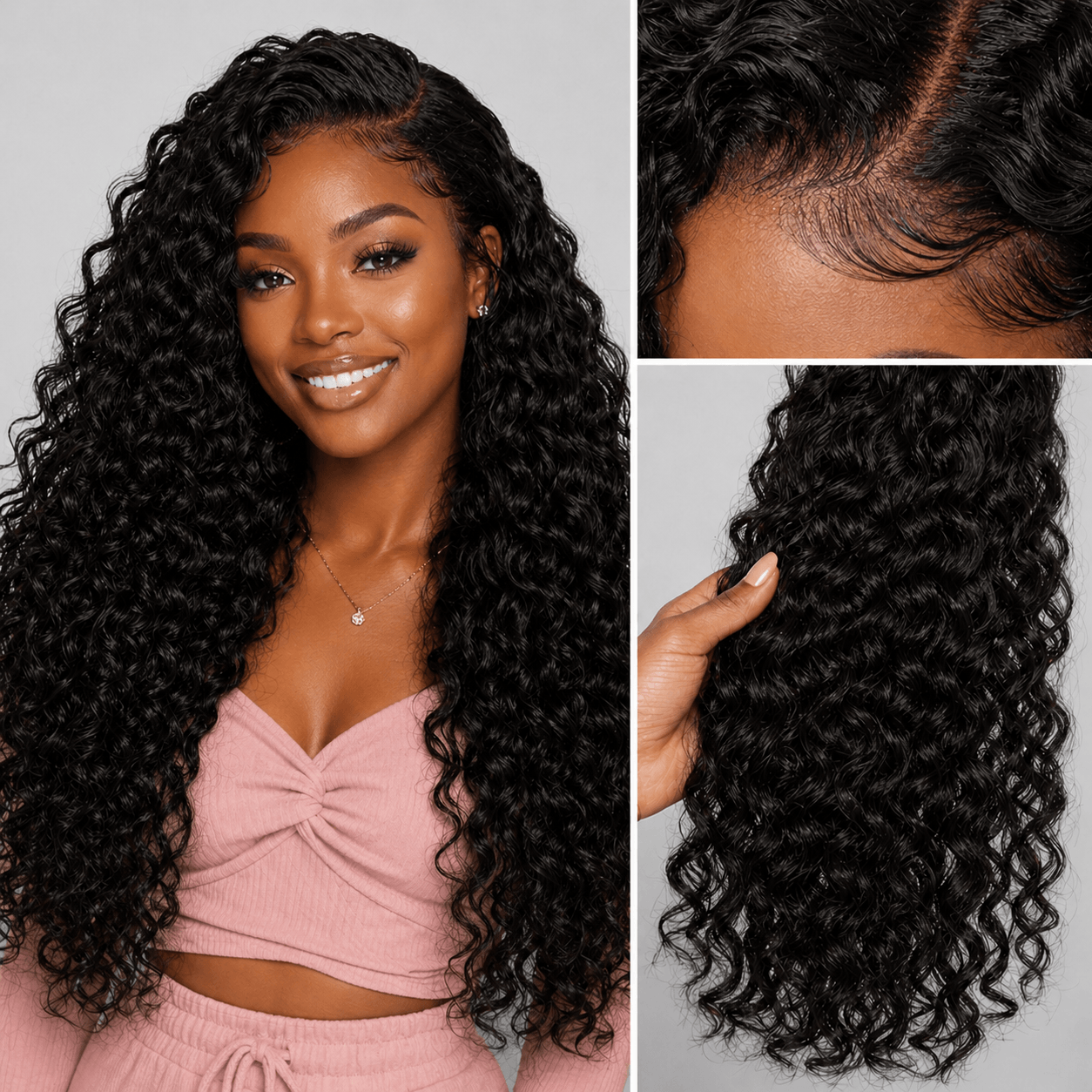 Wealthy Hair Island Curl Virgin Remy Sew In Hair Weave Hair Extensions