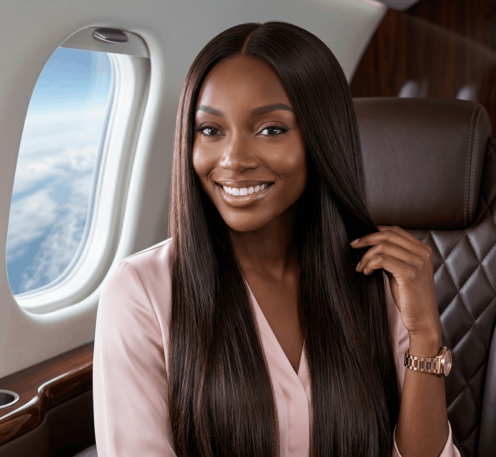 Wealthy Hair Natural Straight Virgin Human Remy Sew In Hair Extensions Hair Weave Bundles For African Americans