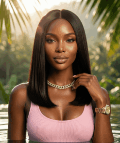 Wealthy Hair Natural Straight Virgin Remy 100 Human Hair Extensions Sew In Weave Bundles For Black African American Woman