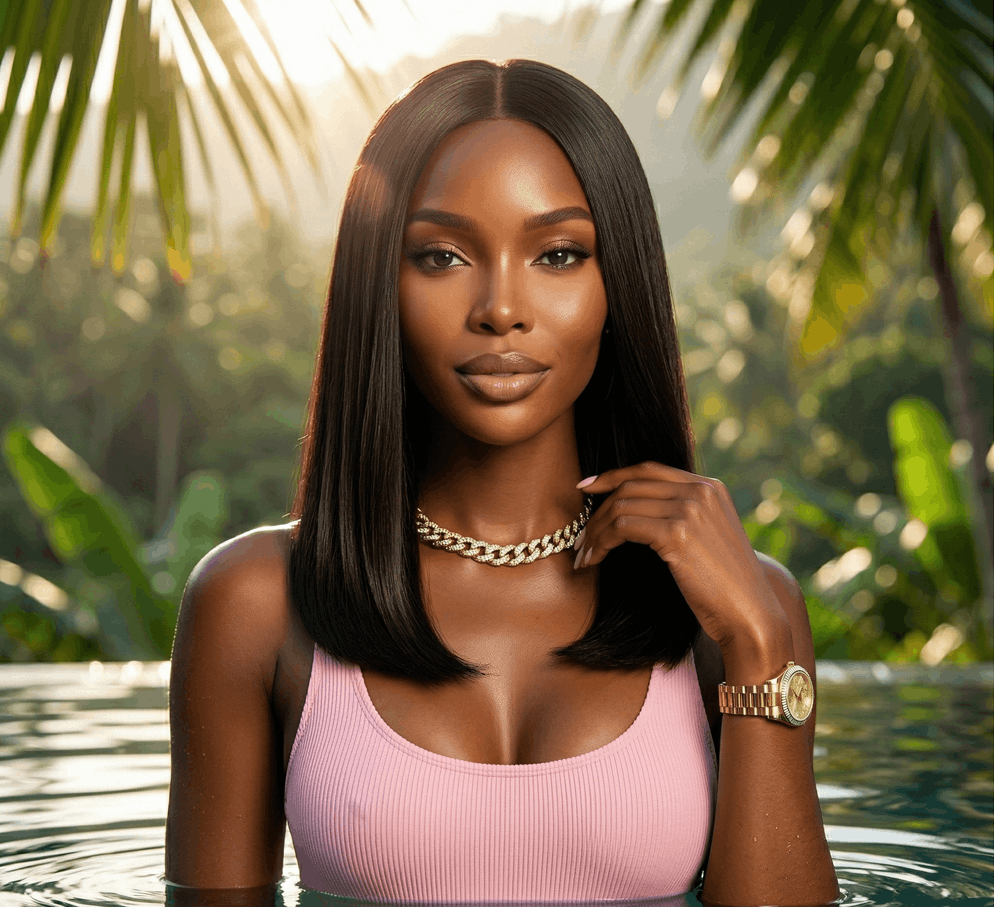 Wealthy Hair Natural Straight Virgin Remy 100 Human Hair Extensions Sew In Weave Bundles For Black African American Woman