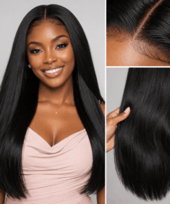 Wealthy Hair Natural Straightl Virgin Remy Sew In Hair Weave Hair Extensions
