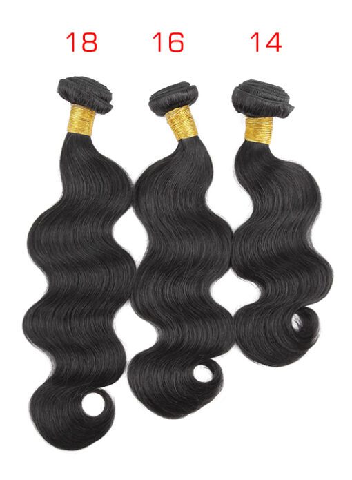 hair bundles deals virgin hair weave 14-16-18 inches