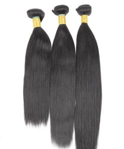 hair bundles 14 16 18 yaki straight relaxed virgin remy brazilian peruvian malaysian indian weave