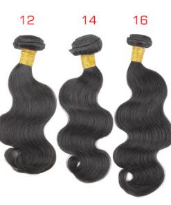 Virgin Remy Sew In Weave Hair Extensions Body Wave- Brazilian- Malaysian-  Indian- Peruvian - Wealthy Hair