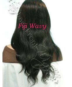 Virgin Brazilian fiji Wave full lace front wigs