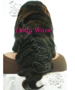 virgin brazilian body wave full lace front wigs wealthy hair