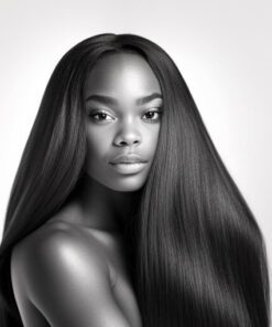 Wealthy Hair Yaki Straight Virgin Remy 100% Human Hair Extensions Sew In Weave Bundles For Black Women