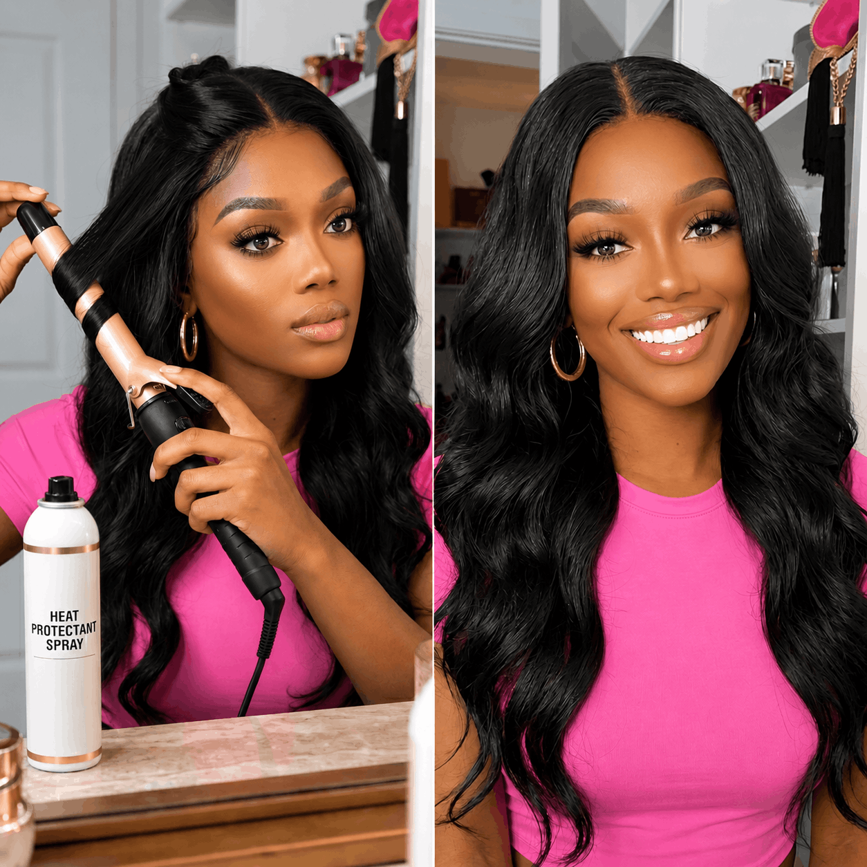 Preventing tangling in body wave hair bundles