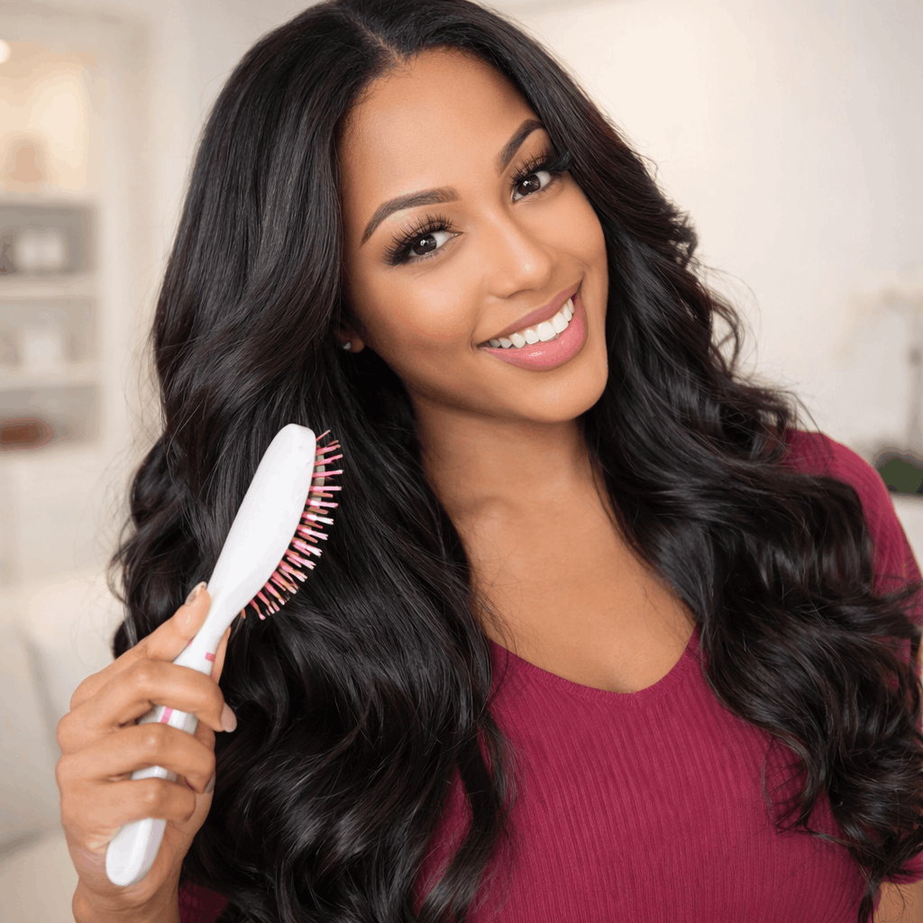 Preventing tangling in body wave hair bundles