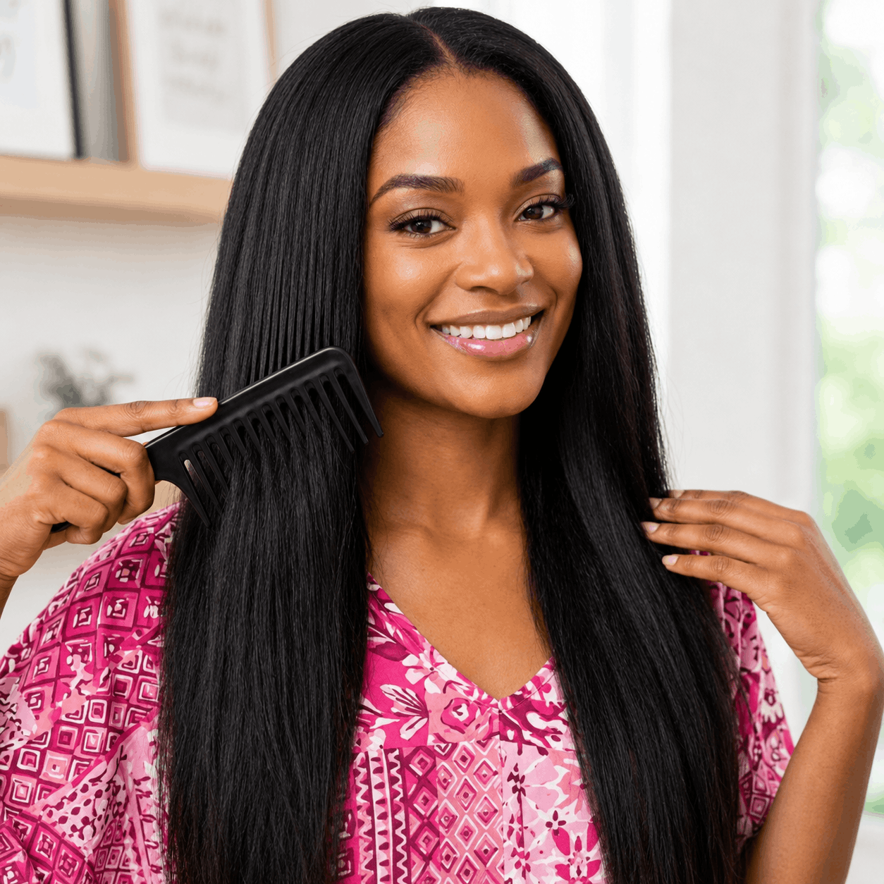 How Do I Prevent Breakage When Combing My Hand-Tied Hair Extensions