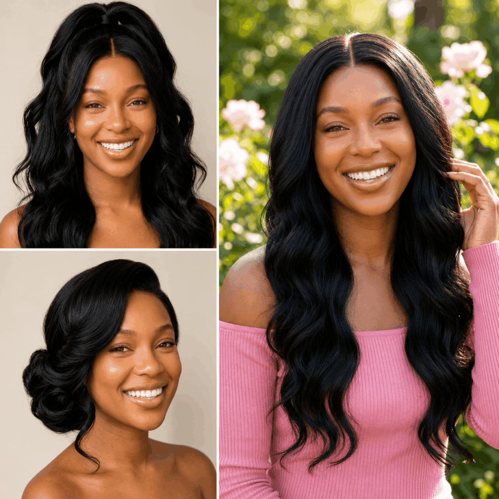How To Style Body Wave Extensions