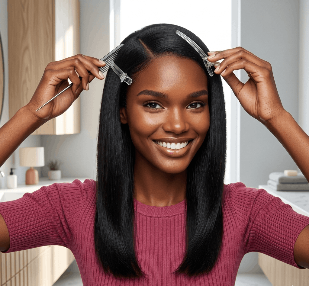 Part Your Natural Hairline