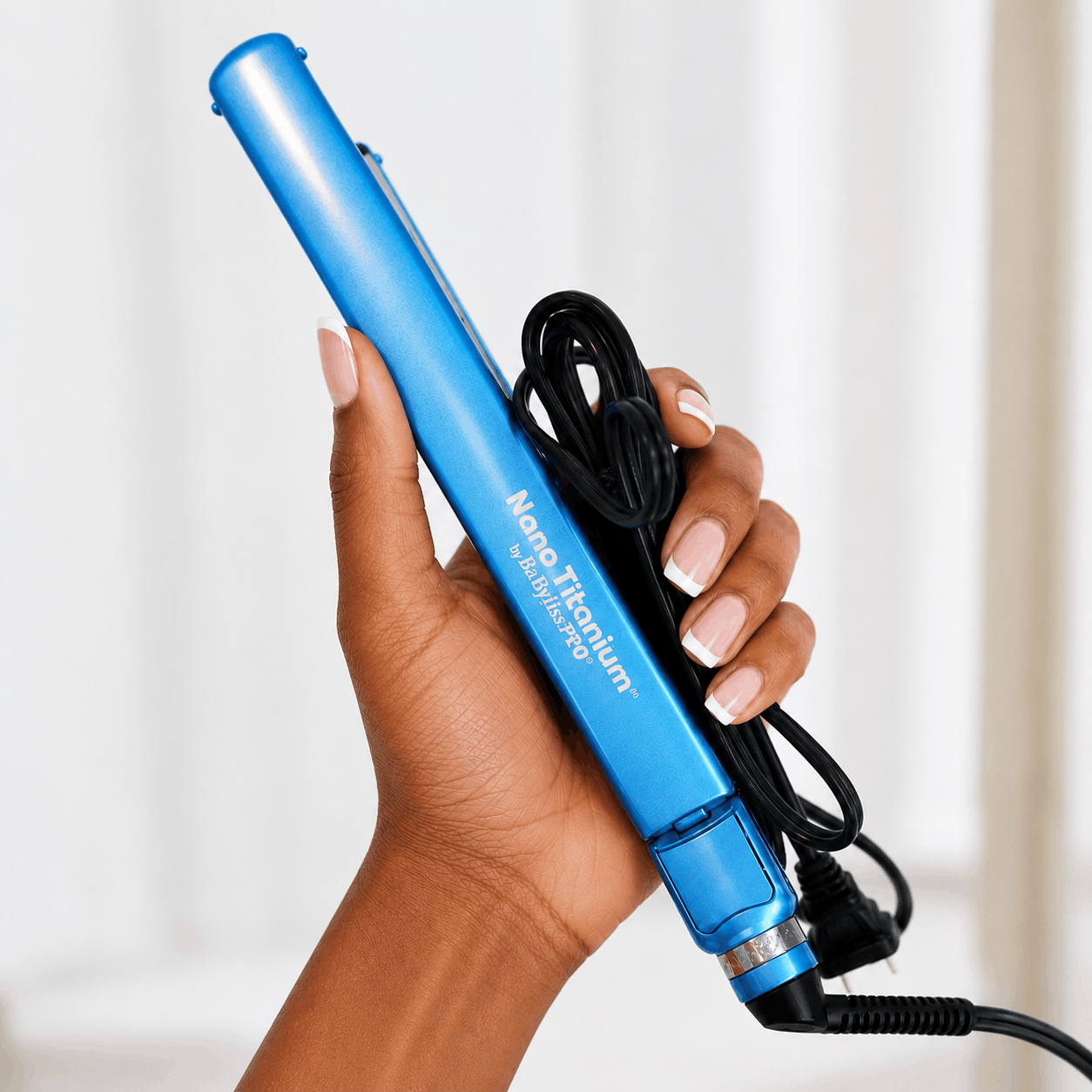 BaBylissPRO Nano Titanium Hair Straightener For Black Hair Styling

