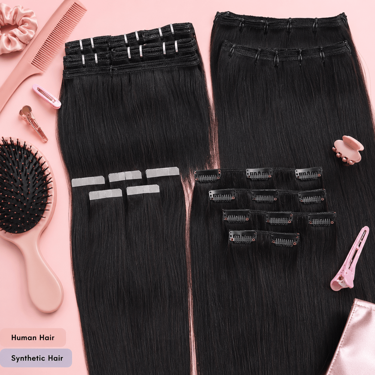 Different Types Of Weft Hair Extensions For Natural Hairstyles