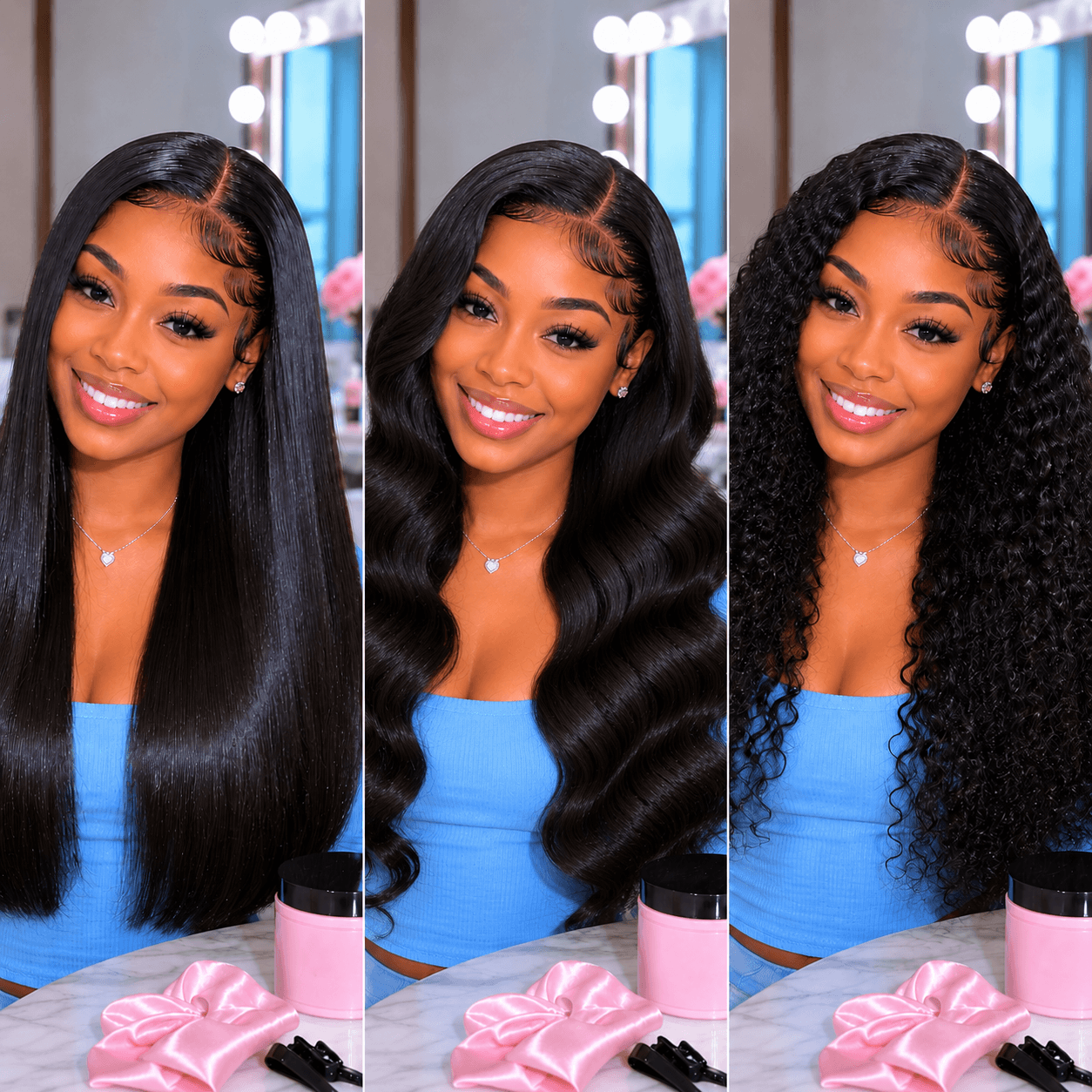 Closure Sew-In Styled Straight Wavy And Curly For Versatile Hairstyles