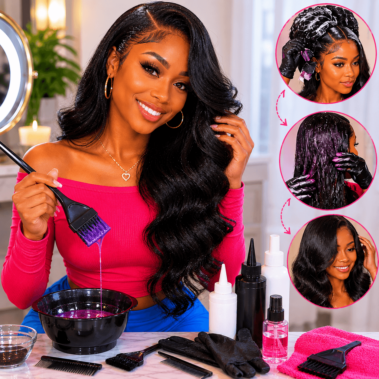 How To Dye Hair At Home For Black Women With Natural Hair Care Tips