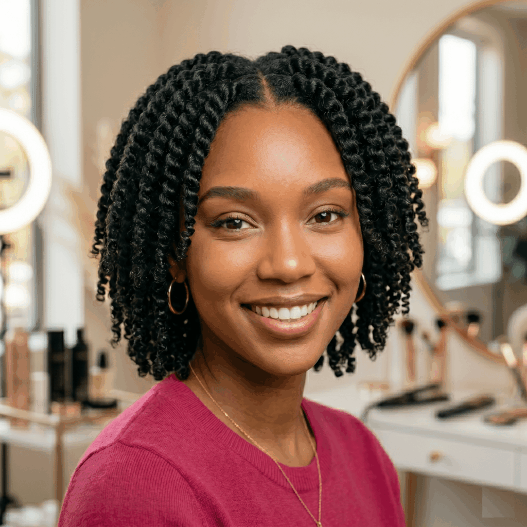 Protective Styles For Natural Hair With Healthy Scalp And Twists