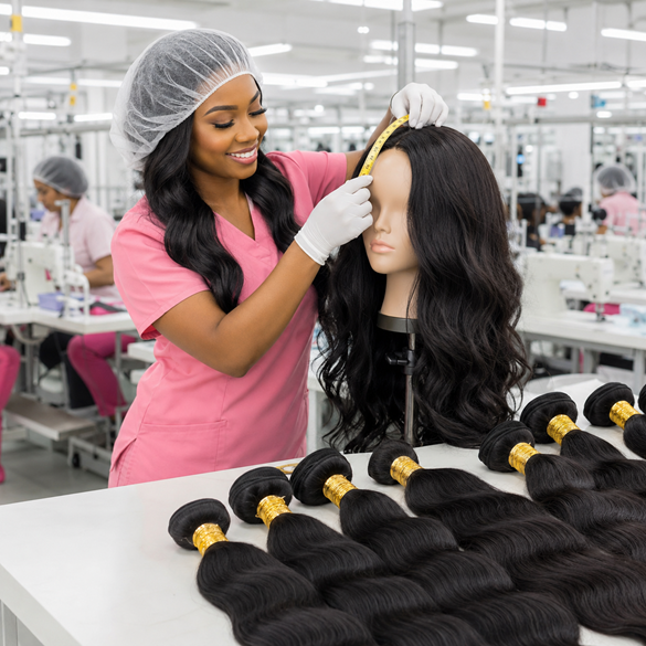 Wealthy Hair Quality Standard Inspecting Premium Remy Human Hair