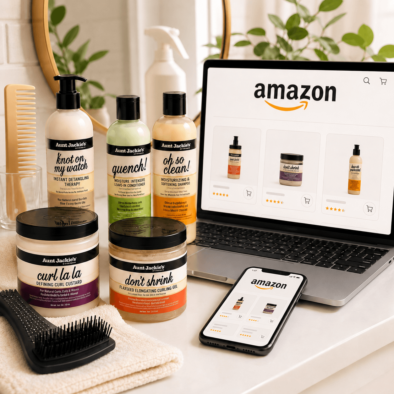 Where To Buy Aunt Jackie’s Hair Products Online For Natural Hair Care