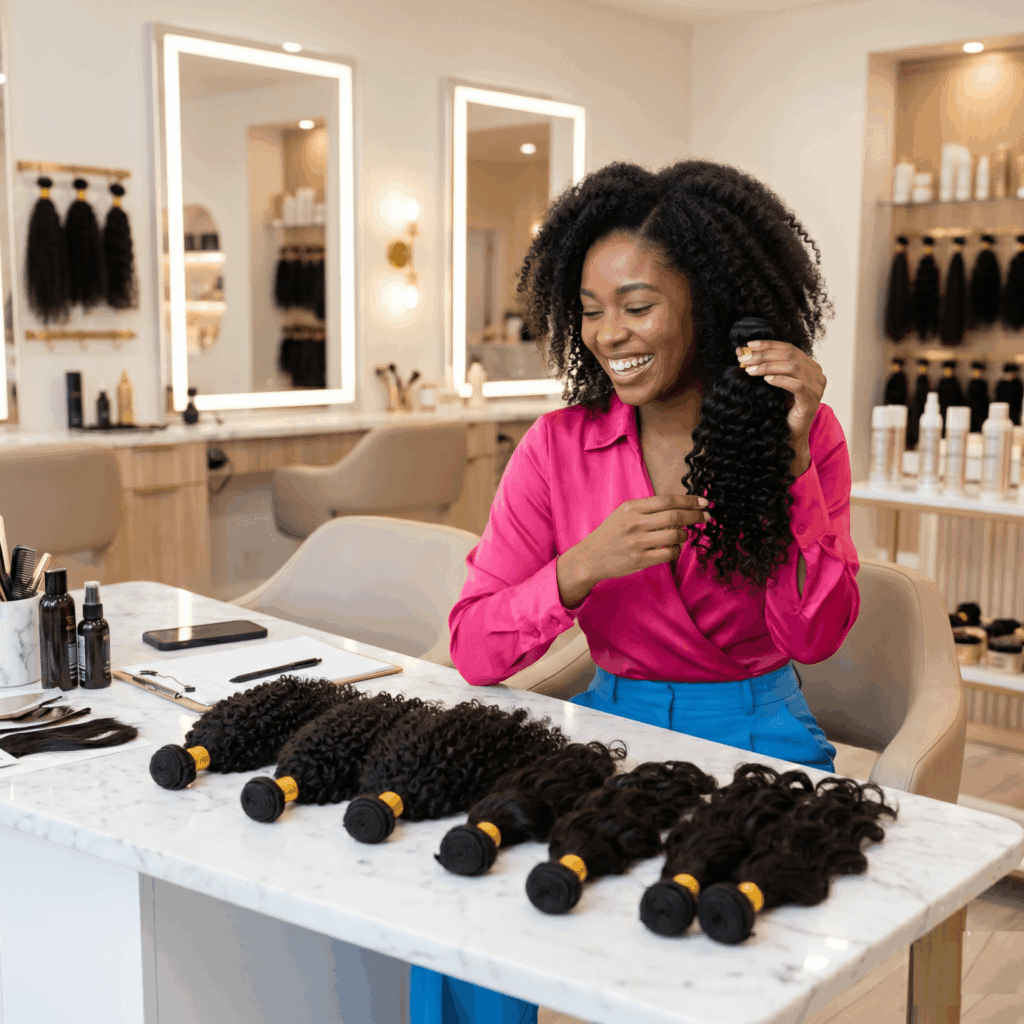 Best Hair To Sew In With Natural Virgin Human Hair Blend