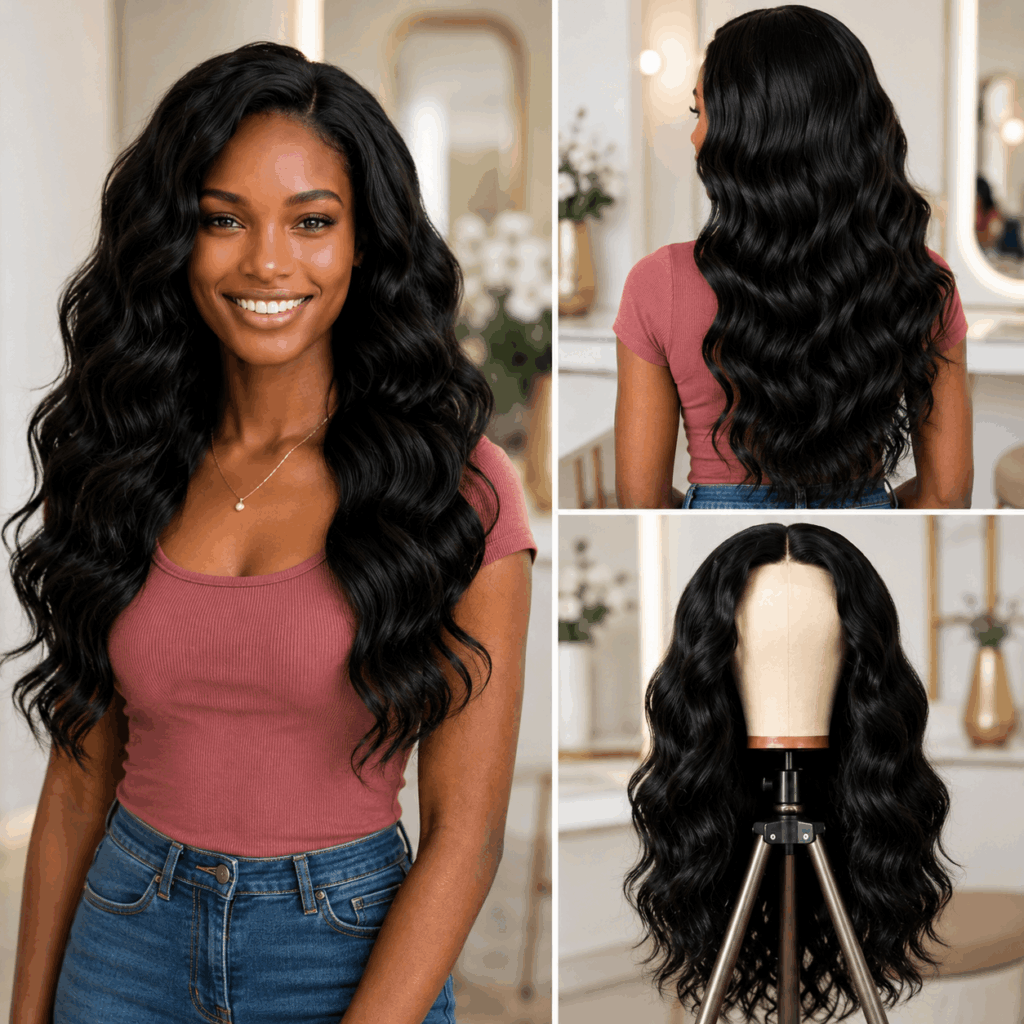 Body Wave Hair With Big Soft S Waves
