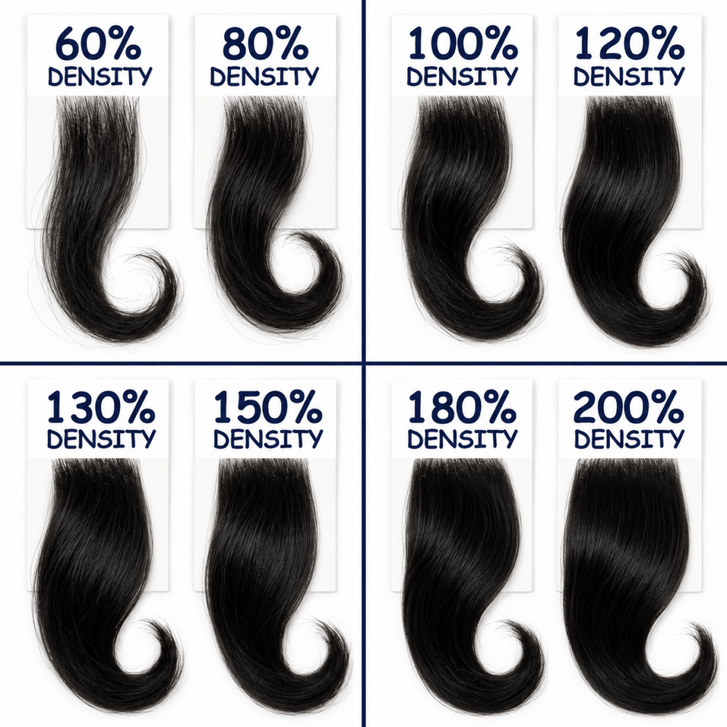 Natural Hair Density Comparison