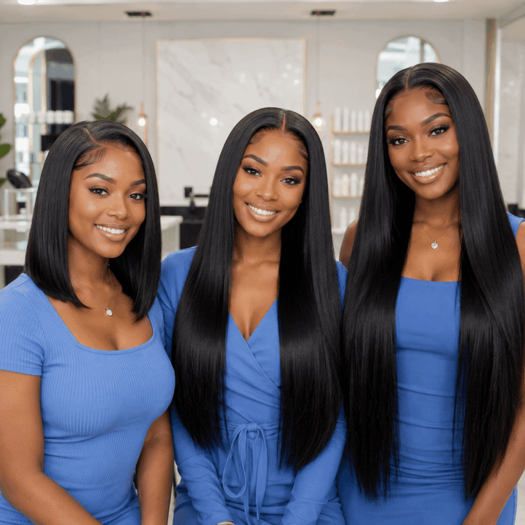 Best Straight Lace Front Wig Length For Different Face Shapes