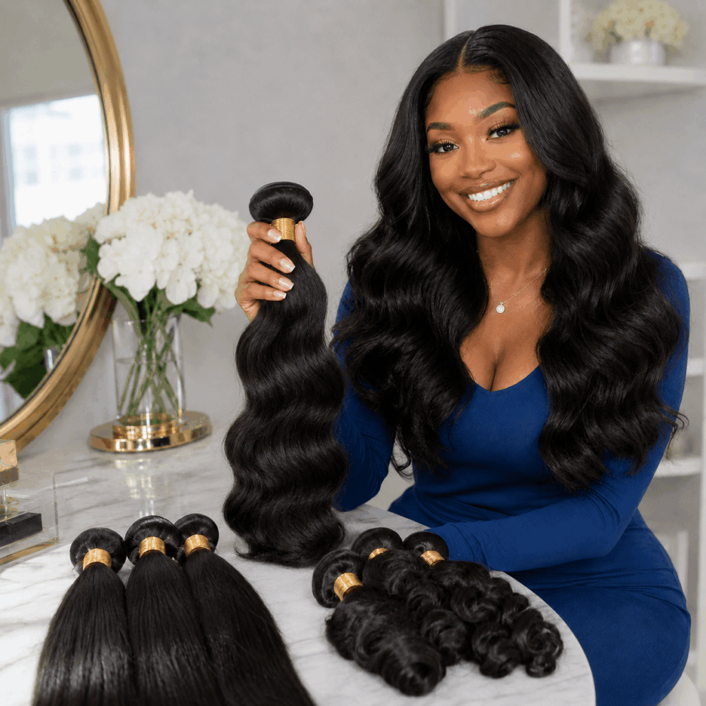 Hair Weave Guide Showing How To Choose The Best Human Hair Bundles