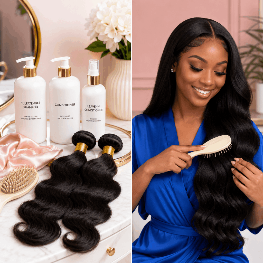 How To Take Care Of Virgin Hair Extensions With Proper Washing And Styling Products
