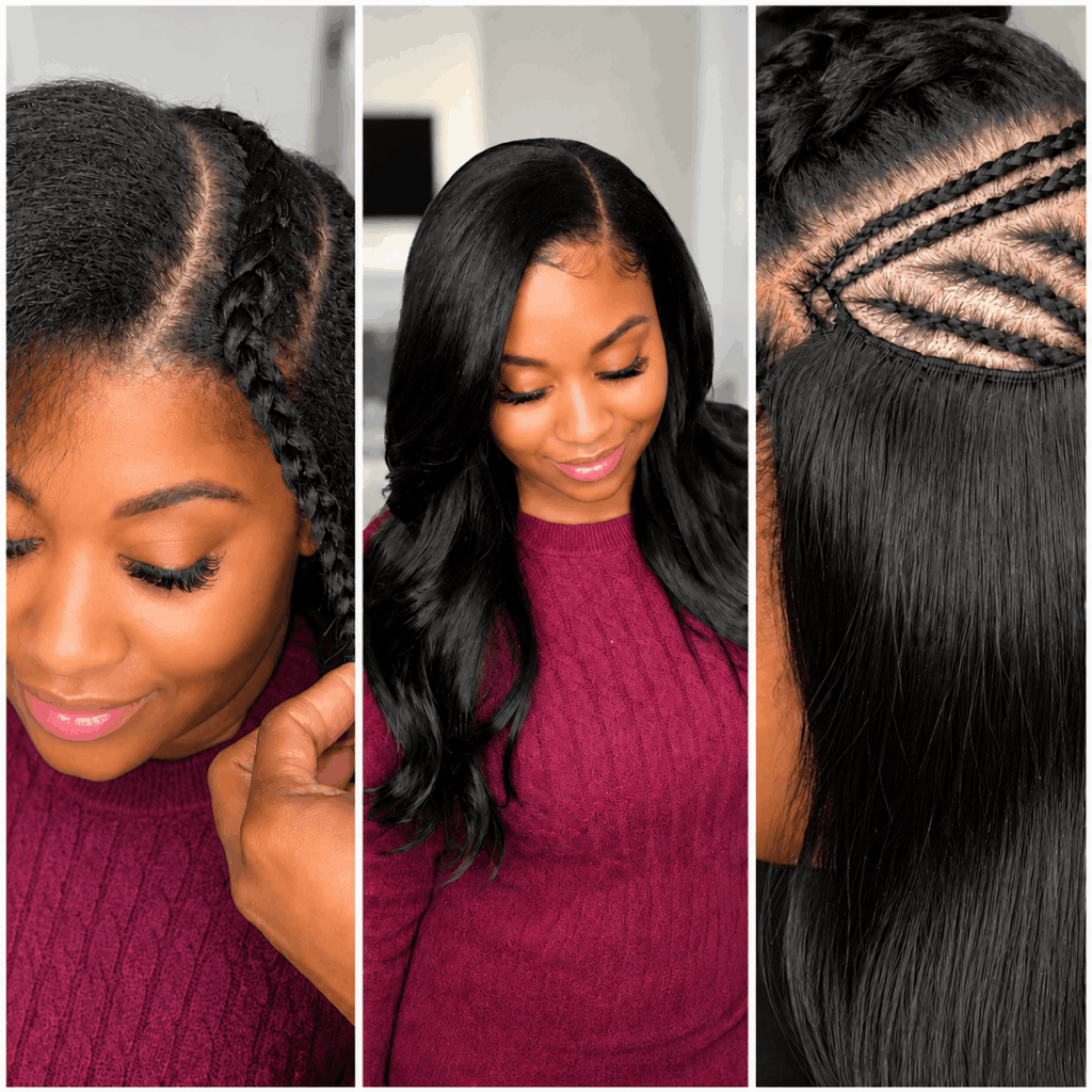 Sew-In Weave Installation For Natural Hair