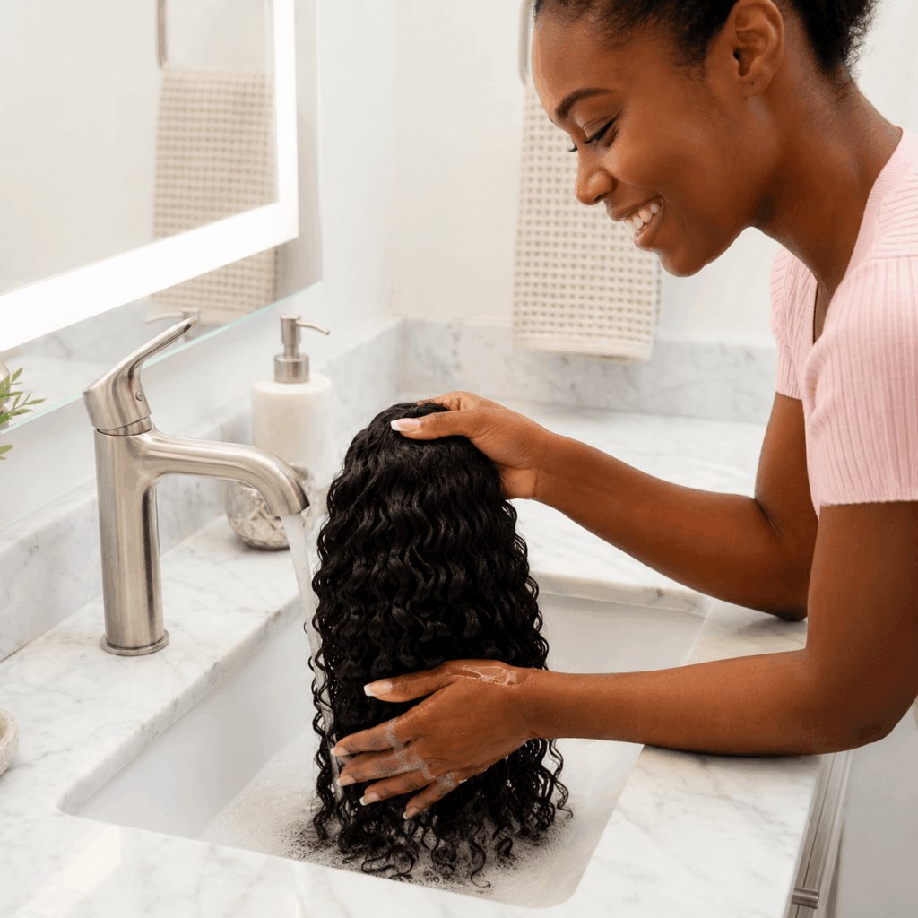 How Often To Wash Your Wig To Keep Hair Density Soft Clean And Full