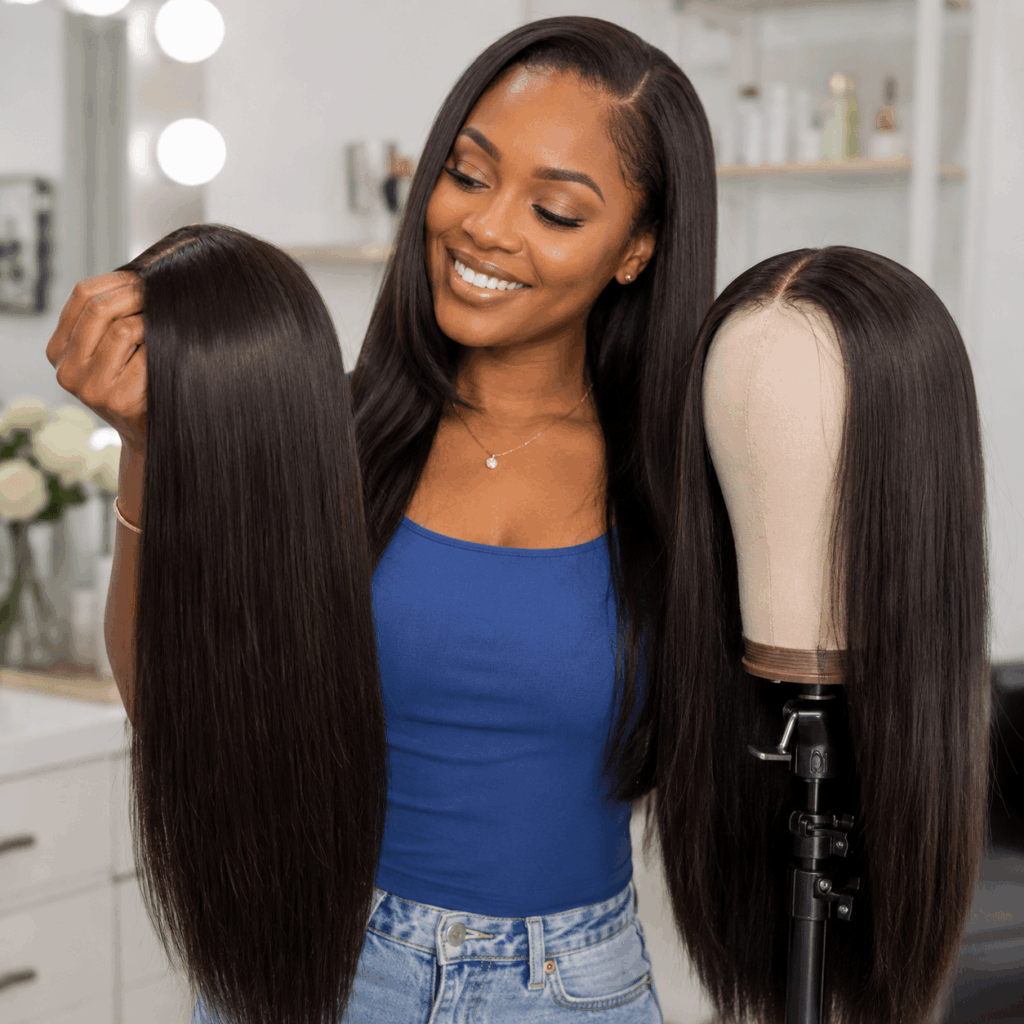 How To Choose A Natural Human Hair Wig With Smooth Straight Texture