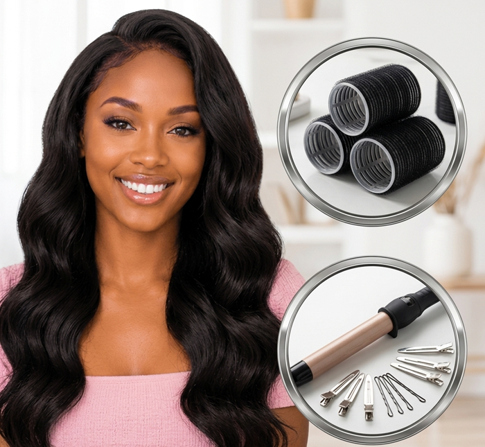 Styling Body Wave Human Hair With Soft Defined Waves