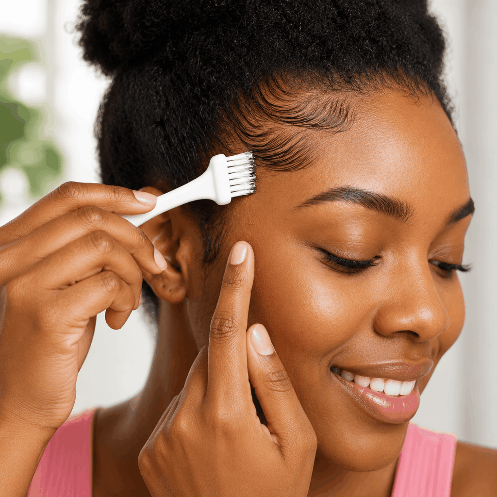 How To Use Edge Control For Coarse Hair