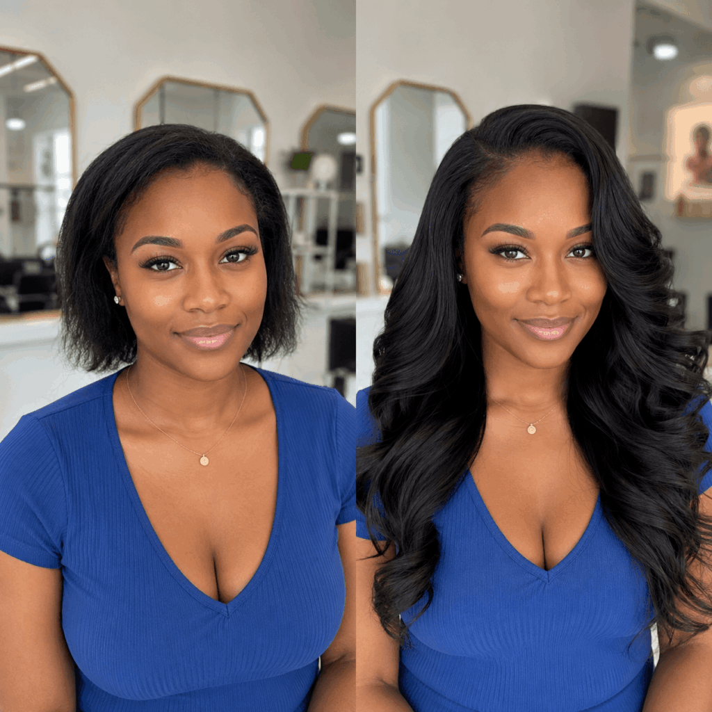 Human Hair Bundles Add Natural Volume To Sew-In Weave Styles
