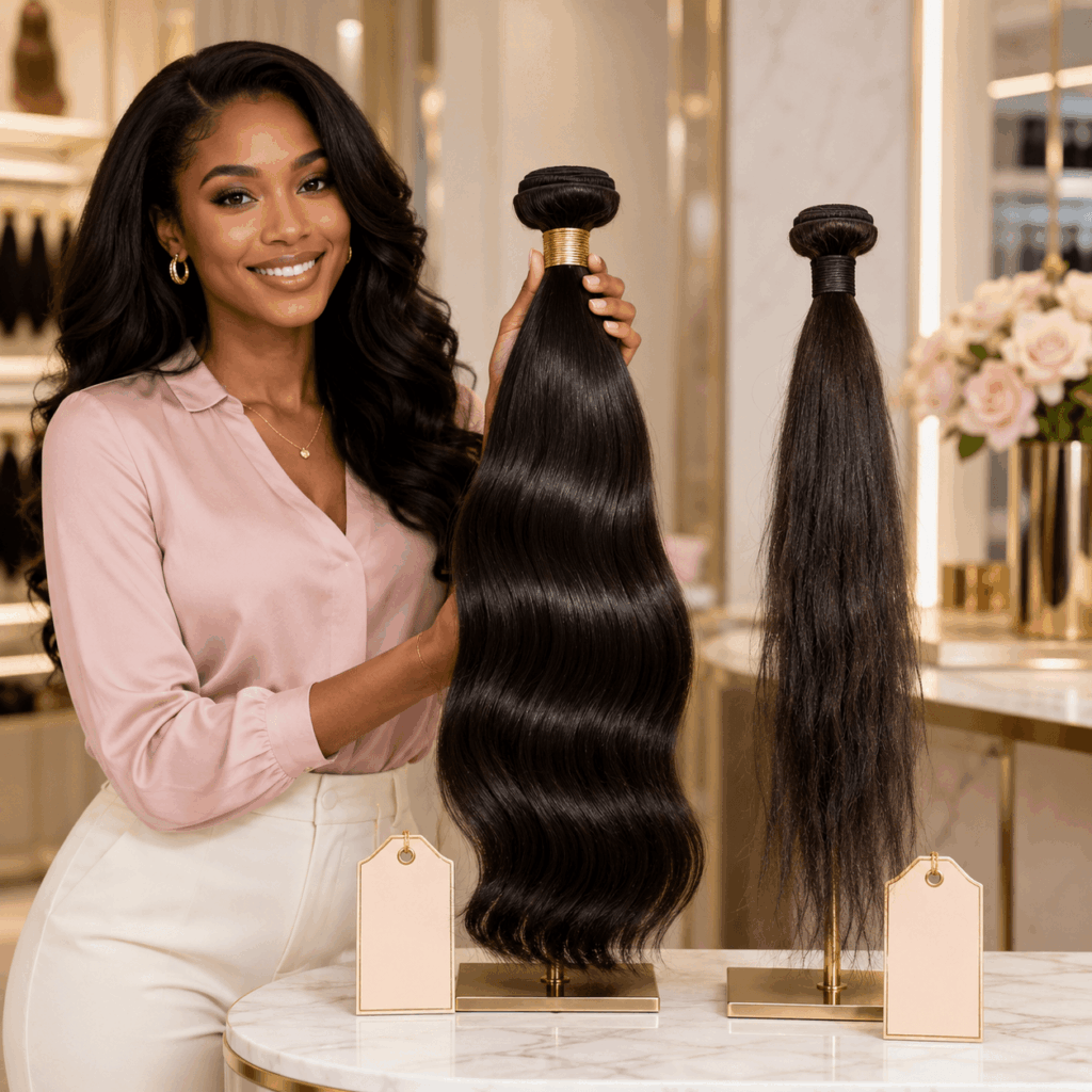Price Can Reveal Hair Quality With Premium Virgin Human Hair Bundle Comparison