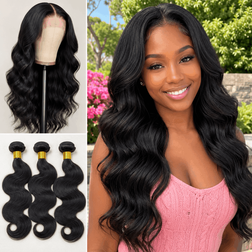 High Quality Human Hair Bundles With Healthy Shine