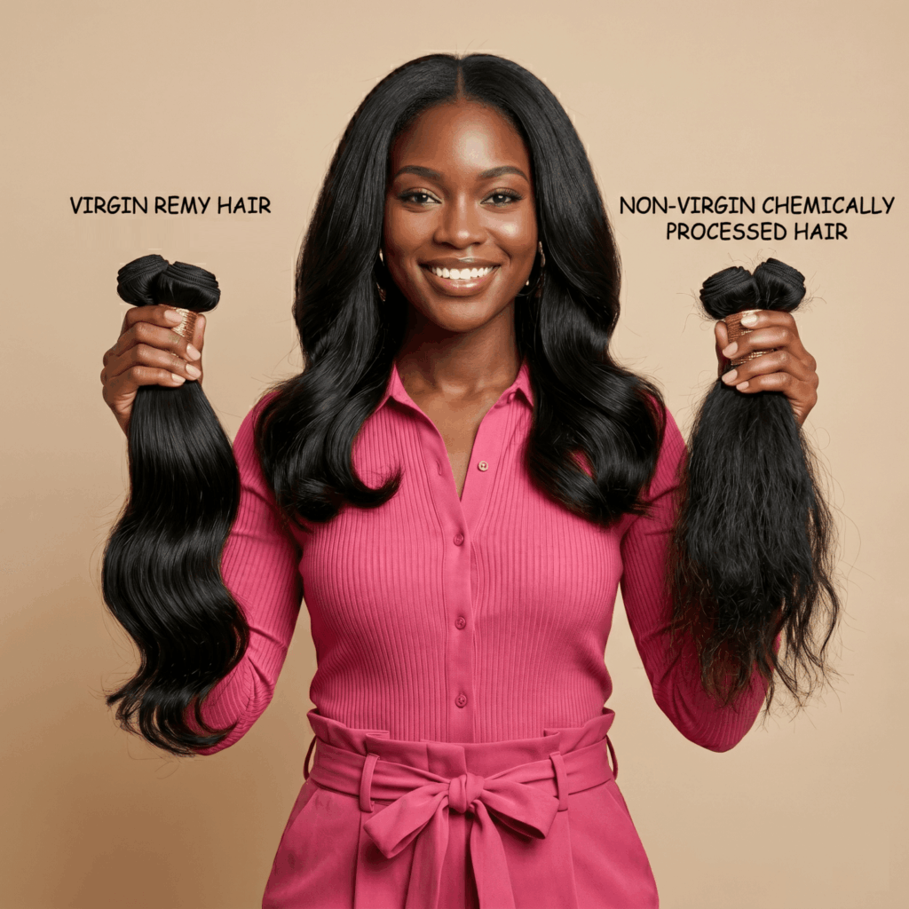Virgin Hair Vs Non Virgin Hair Quality And Texture Comparison