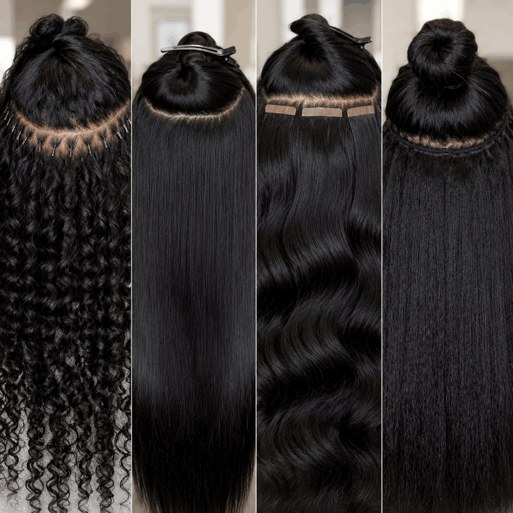 Different Types Of Hair Extensions For Natural Looking Hairstyles