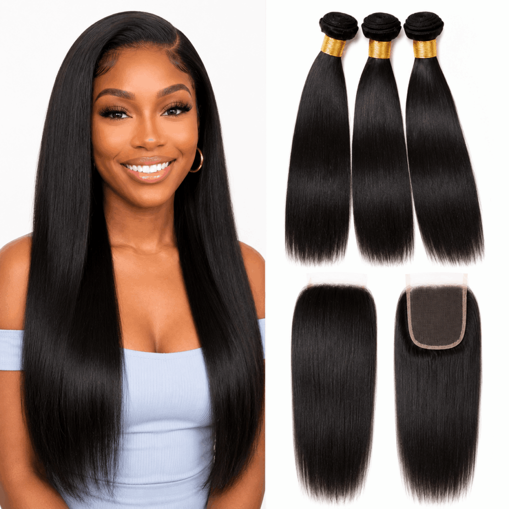Premium Virgin Hair Bundles With Soft Natural Texture
