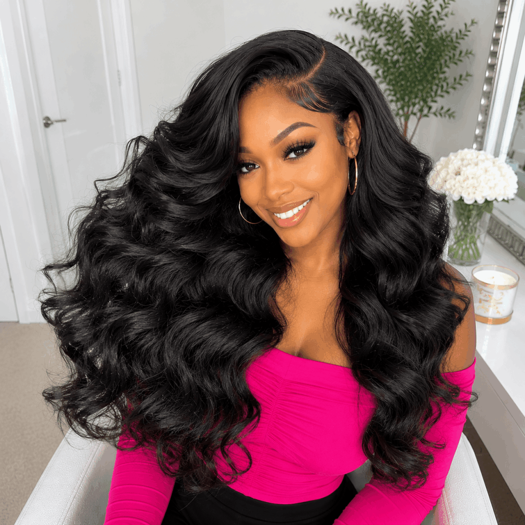 Voluminous Volume Wave Hairstyle