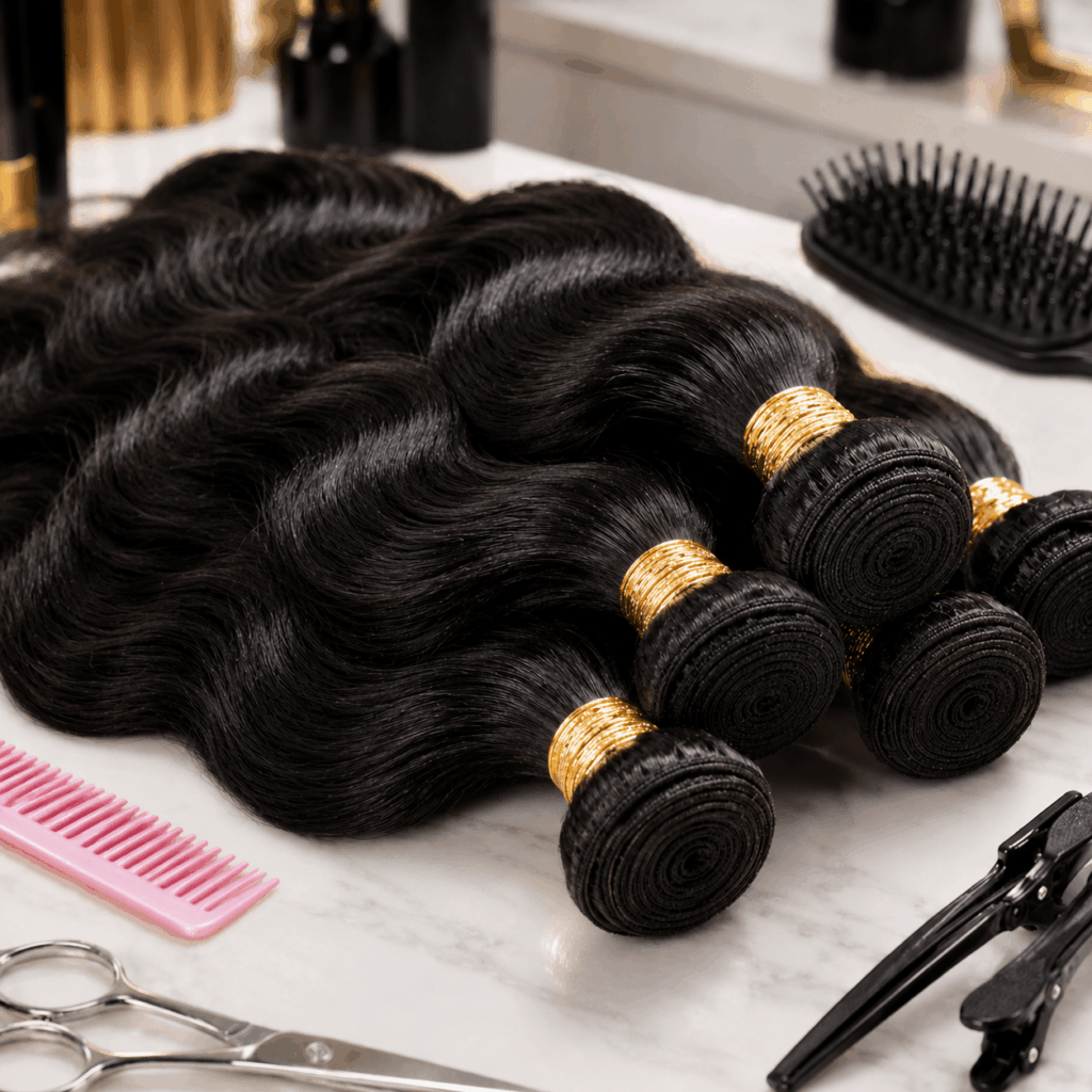 What Are Human Hair Weave Bundles For Sew-In Hairstyles
