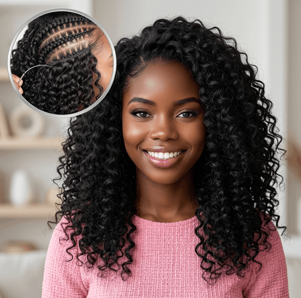 Human Hair Weave That Mimics Natural Growth