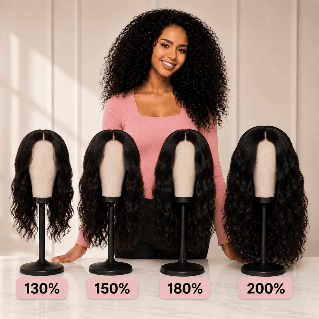 ensity Changes Wig Movement With Soft Flowing Human Hair Wig
